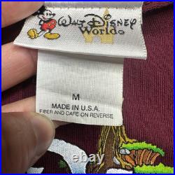 Vintage Walt Disney World Splash Mountain Maroon Magic Kingdom T-Shirt Size M Vintage Walt Disney World Splash Mountain Maroon Magic Kingdom T-Shirt Size M