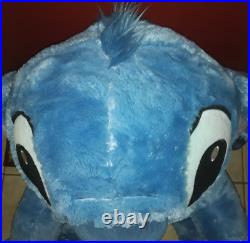 Vintage walt disney theme park STITCH plush approx 30 inches giant jumbo huge