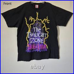 Vtg 1990s Twilight Zone Tower of Terror Glow in Dark XL Disney Designs T-Shirt Vtg 1990s Twilight Zone Tower of Terror Glow in Dark XL Disney Designs T-Shirt