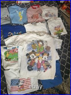 Vtg 90s y2k Reseller Lot of 21 T-shirts Disney Theme Park Tourist