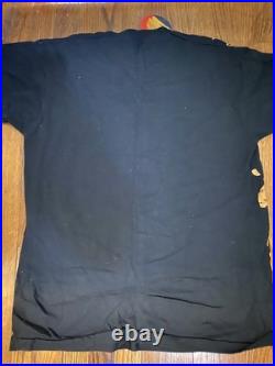 Vtg New Old Stock 90s Disney The Lion King Promo T Shirt Black All Over Print OS