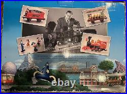 WALT DISNEY WORLD RAILROAD R. R. THEME PARK COLLECTION MICKEY & FRIENDS TRAIN Set