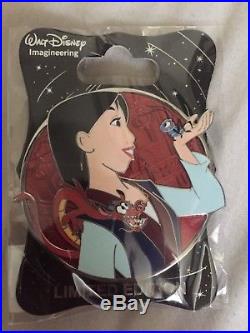 WDI Disney Heroines Pin Set #3 LE 250 Brand New CM Exclusive ship USPS insurance