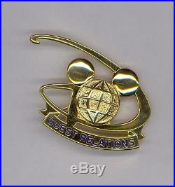 WDP Walt Disney World Guest Relations Mickey Mouse Icon Globe Cast Costume Pin