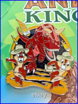WDW 2009 Booster Pack Disney's Animal Kingdom Theme Park 4 Pin Set Sealed NIB