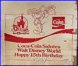 WDW CocaCola 15th Anniversary Framed Pin set From 1986