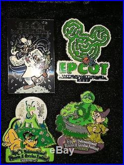 WDW DISNEY PINS LE sets Pin set goofy Mickey pluto Tinkerbell pin collection