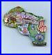 WDW Disney MGM Studios Hat Star Tours Tower Cast Atlas Puzzle Piece Map Pin Set