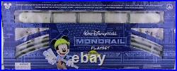WDW Disney Monorail Playset Blue Line Complete with Figurines, 61 1/2 x 49 Inch