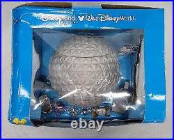 WDW Disney Monorail Spaceship Earth Epcot Adventure Playset NIB