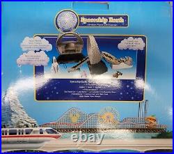 WDW Disney Monorail Spaceship Earth Epcot Adventure Playset NIB