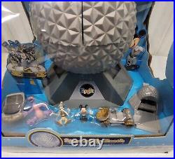 WDW Disney Monorail Spaceship Earth Epcot Adventure Playset NIB