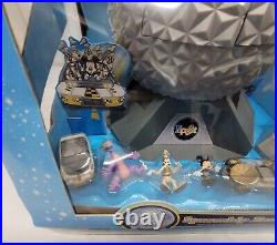 WDW Disney Monorail Spaceship Earth Epcot Adventure Playset NIB