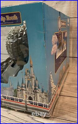 WDW Disney Monorail Spaceship Earth Epcot Adventure Playset RETIRED NIB