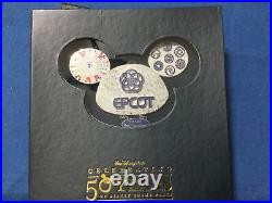 WDW Disney Pin Ears To EPCOT Mickey Ear Hat Collection 50 Years Of Theme Parks