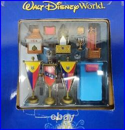 WDW Disneyland Castle Playset 50th Years Celebration Theme Park Golden Edition