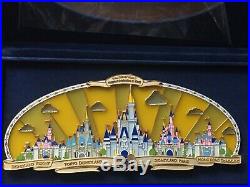 WDW Happiest Celebration On Earth Disney Theme Park Castles Super Jumbo Pin
