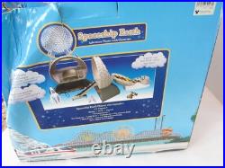 WDW Spaceship Earth Playset withCharacters Theme Park Ed Sounds Damaged Box L/N
