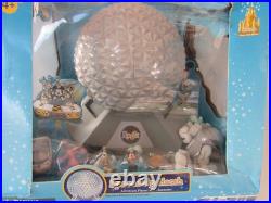WDW Spaceship Earth Playset withCharacters Theme Park Ed Sounds Damaged Box L/N