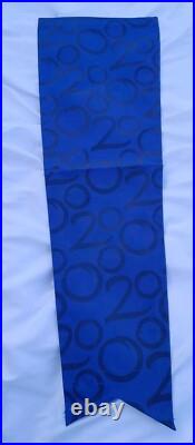 WDW Theme Park Used 2000 Lamppost Banner Prop EPCOT Millennium 41 x 13.5 Blue B