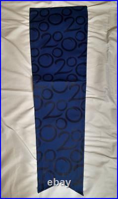 WDW Theme Park Used 2000 Lamppost Banner Prop EPCOT Millennium 41 x 13.5 Blue B
