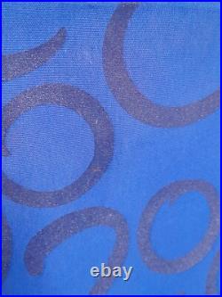WDW Theme Park Used 2000 Lamppost Banner Prop EPCOT Millennium 41 x 13.5 Blue B