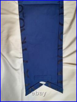 WDW Theme Park Used 2000 Lamppost Banner Prop EPCOT Millennium 41 x 13.5 Blue B