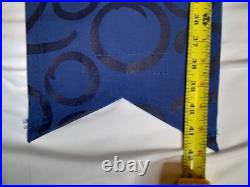 WDW Theme Park Used 2000 Lamppost Banner Prop EPCOT Millennium 41 x 13.5 Blue B