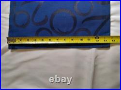 WDW Theme Park Used 2000 Lamppost Banner Prop EPCOT Millennium 41 x 13.5 Blue B