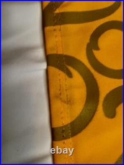 WDW Theme Park Used 2000 Lamppost Banner Prop EPCOT Millennium 41 x 14.5 Yellow