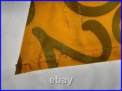WDW Theme Park Used 2000 Lamppost Banner Prop EPCOT Millennium 41 x 14.5 Yellow