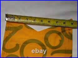 WDW Theme Park Used 2000 Lamppost Banner Prop EPCOT Millennium 41 x 14.5 Yellow