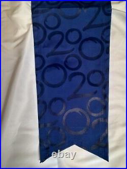 WDW Theme Park Used 2000 Lamppost Banner Prop EPCOT Millennium 41 x 15 Blue A WDW Theme Park Used 2000 Lamppost Banner Prop EPCOT Millennium 41 x 15 Blue A