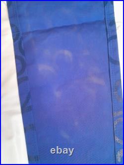 WDW Theme Park Used 2000 Lamppost Banner Prop EPCOT Millennium 41 x 15 Blue A WDW Theme Park Used 2000 Lamppost Banner Prop EPCOT Millennium 41 x 15 Blue A