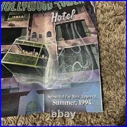 WDW Vintage 1994 Disney Twilight Zone Tower of Terror Commemorative Ticket