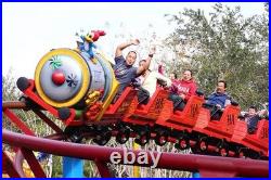 WOODY WOODPECKER'S NUTHOUSE COASTER Universal Studios Theme Park Prop RIDE CAR WOODY WOODPECKER'S NUTHOUSE COASTER Universal Studios Theme Park Prop RIDE CAR