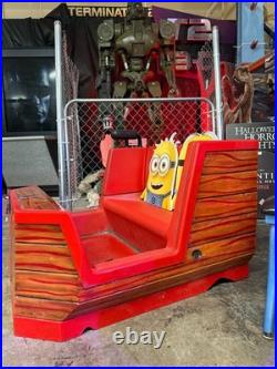 WOODY WOODPECKER'S NUTHOUSE COASTER Universal Studios Theme Park Prop RIDE CAR WOODY WOODPECKER'S NUTHOUSE COASTER Universal Studios Theme Park Prop RIDE CAR