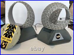 WORKS, Complete! RETIRED Spaceship Earth Epcot Theme Park Edition Disney