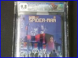 W. E. B. Of Spider-Man 1 CGC 9.8 Disney Theme Park Variant Retired NYC Label