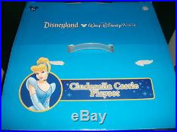 Walt Disney Cinderella Castle Playset Theme Park Edition Preowned With Box