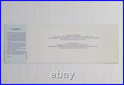 Walt Disney Euro Disney 1992 Opening Commemorative Passport Ticket & Newsletter Walt Disney Euro Disney 1992 Opening Commemorative Passport Ticket & Newsletter