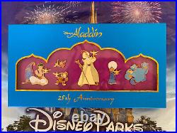 Walt Disney Imagineering Parks Aladdin 25th Anniversary Pin Box Set LE200 NIB