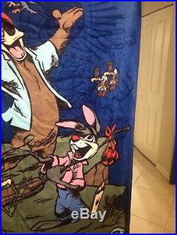 Walt Disney Parks Towel Splash Mountain Br'er Rabbit Bear Frog NWT Never Used