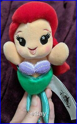 Walt Disney Parks Wishables Little Mermaid Ariel 2019 Red Green New With Tag NWT