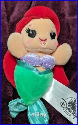 Walt Disney Parks Wishables Little Mermaid Ariel 2019 Red Green New With Tag NWT