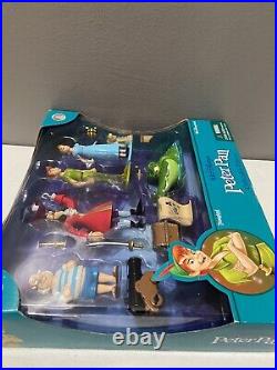 Walt Disney-Peter Pan Collectible Figures- Theme Park Exclusive New in Box HTF