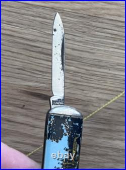 Walt Disney Productions Disneyland Theme Park Souvenir 2 Blade Folding Knife