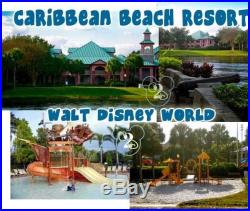 Walt Disney Resort Caribbean Beach Resort Card/Kitchen Table