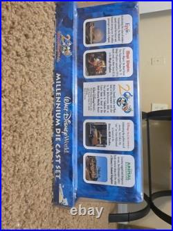Walt Disney World 2000 Millennium Die Cast Set Disney Transportation Theme Park