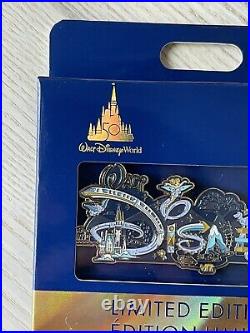 Walt Disney World 50th Anniversary 2022 4x Parks Mini Jumbo LE Pin